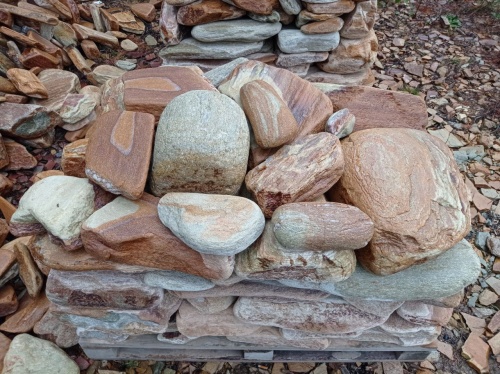 Златолит жёлтый, жёлто-зелёный глыбки и валуны для ланшафтного дизайна купить в Сыктывкаре