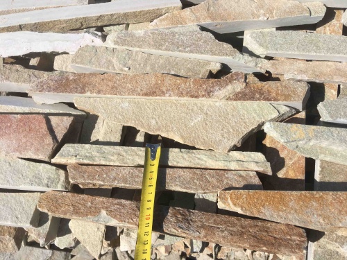 Горбушка златолит золотистый для облицовки купить в Сыктывкаре