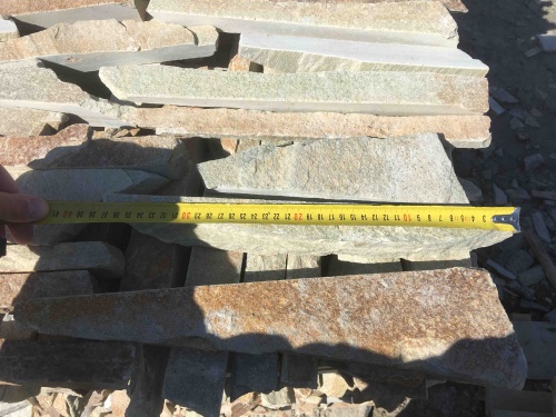 Горбушка златолит золотистый для облицовки купить в Сыктывкаре