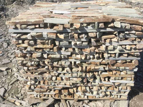 Горбушка златолит золотистый для облицовки купить в Сыктывкаре