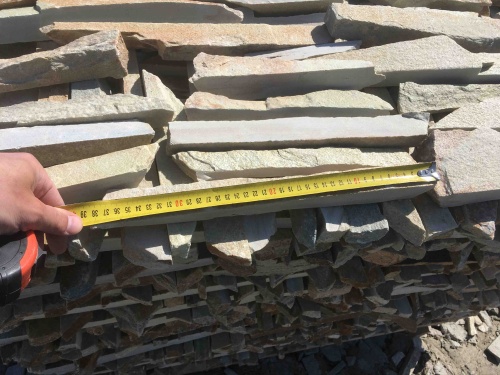 Горбушка златолит золотистый для облицовки купить в Сыктывкаре