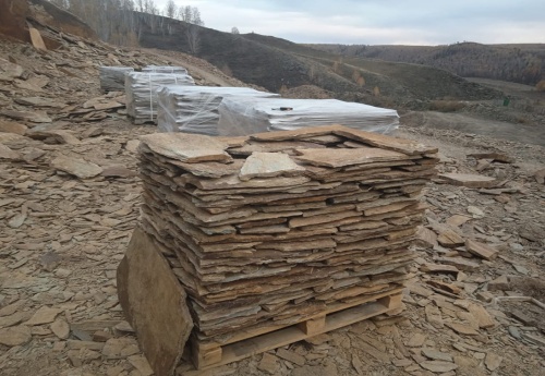 Плитняк кора дерева для цоколя, отмостки купить в Сыктывкаре