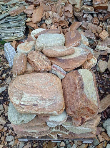 Златолит жёлтый, жёлто-зелёный глыбки и валуны для ланшафтного дизайна купить в Сыктывкаре